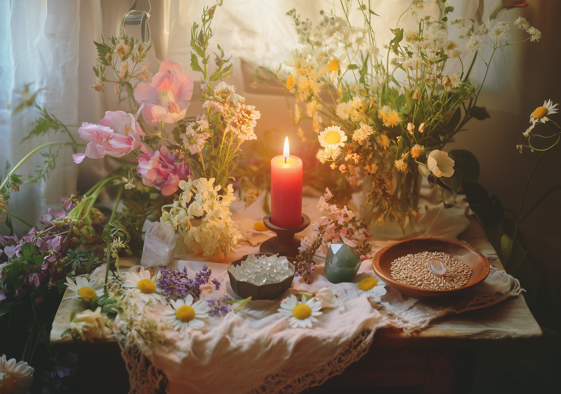 How to Create a Beltane Altar: A Sacred Space for Magic and Renewal
