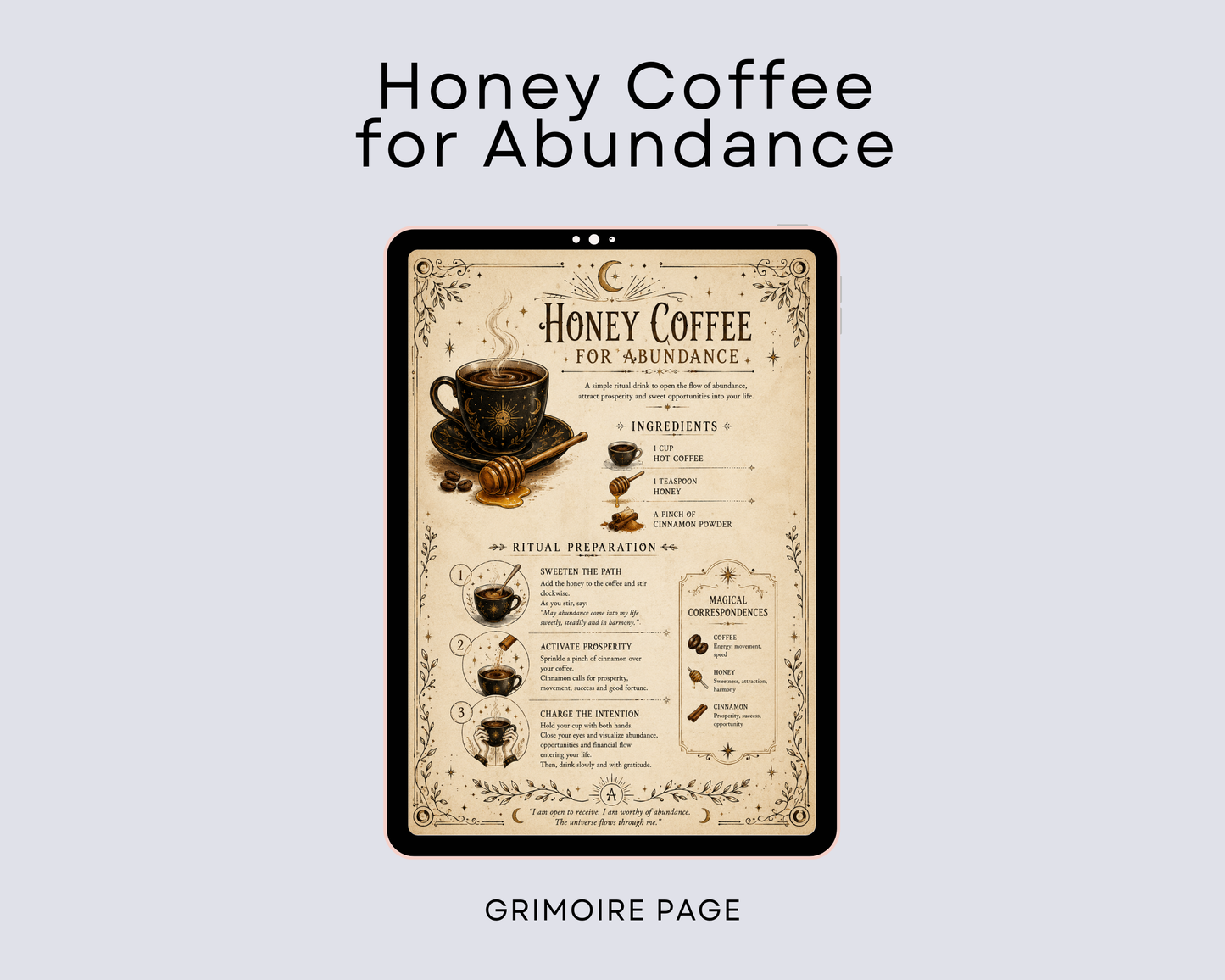 Coffee Magick for Abundance Recipe