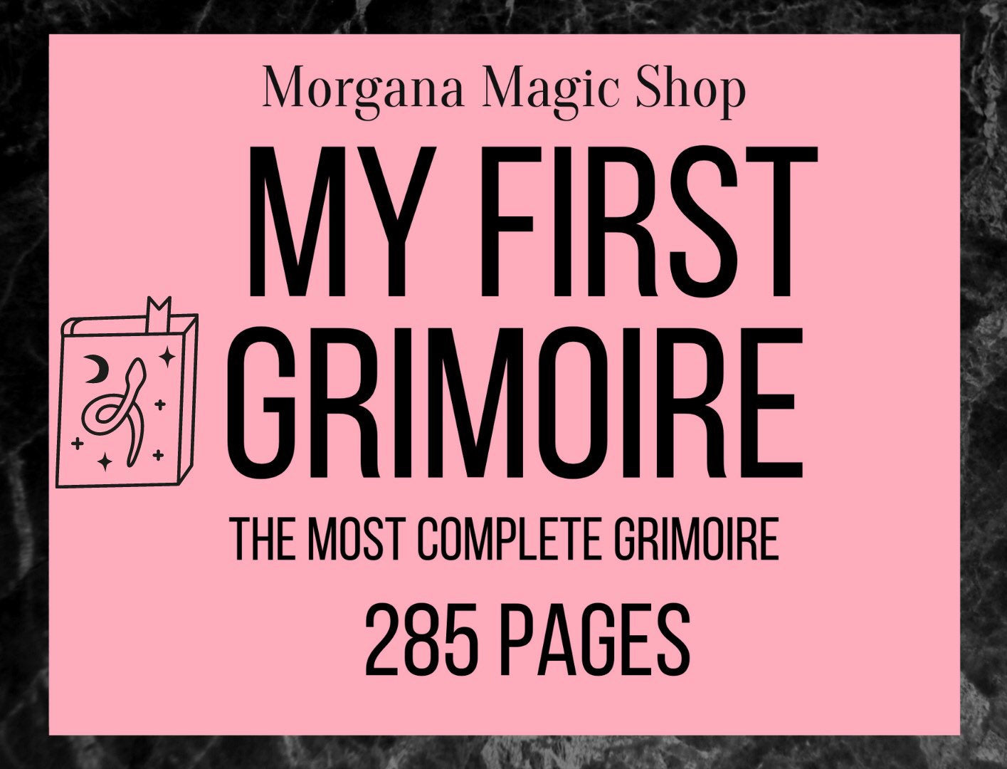 My First Grimoire, Digital Book Of Shadows, The most Complete Grimoire. A4,A5, LETTER SIZE. Instant download