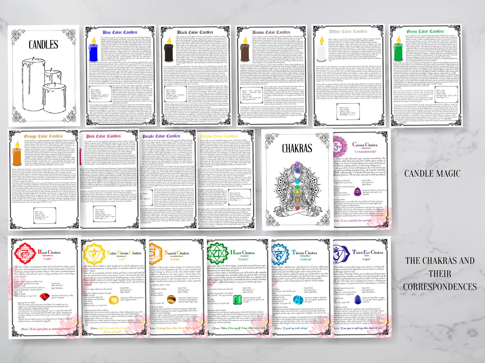 My First Grimoire, Digital Book Of Shadows, The most Complete Grimoire. A4,A5, LETTER SIZE. Instant download