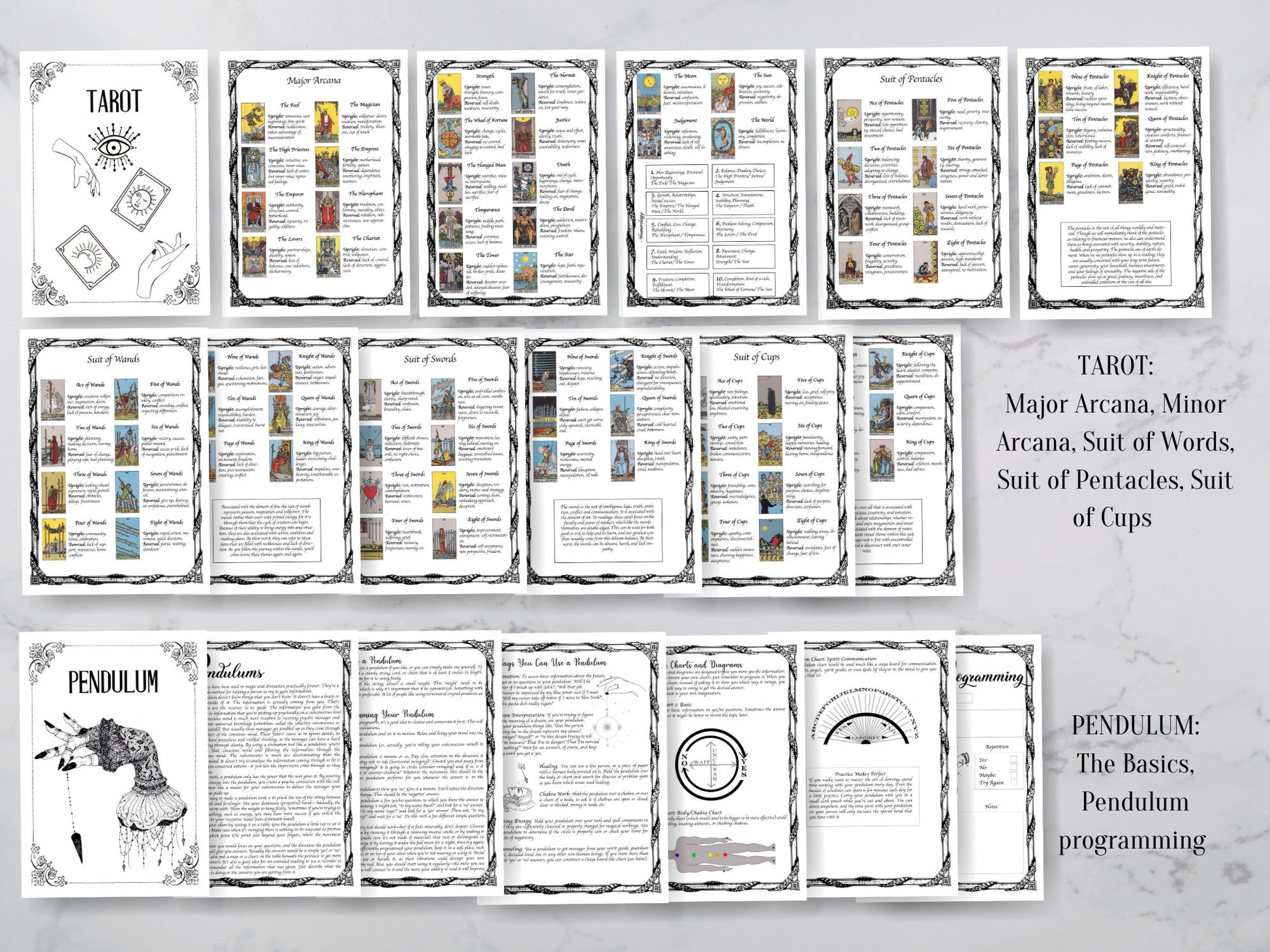 My First Grimoire, Digital Book Of Shadows, The most Complete Grimoire. A4,A5, LETTER SIZE. Instant download