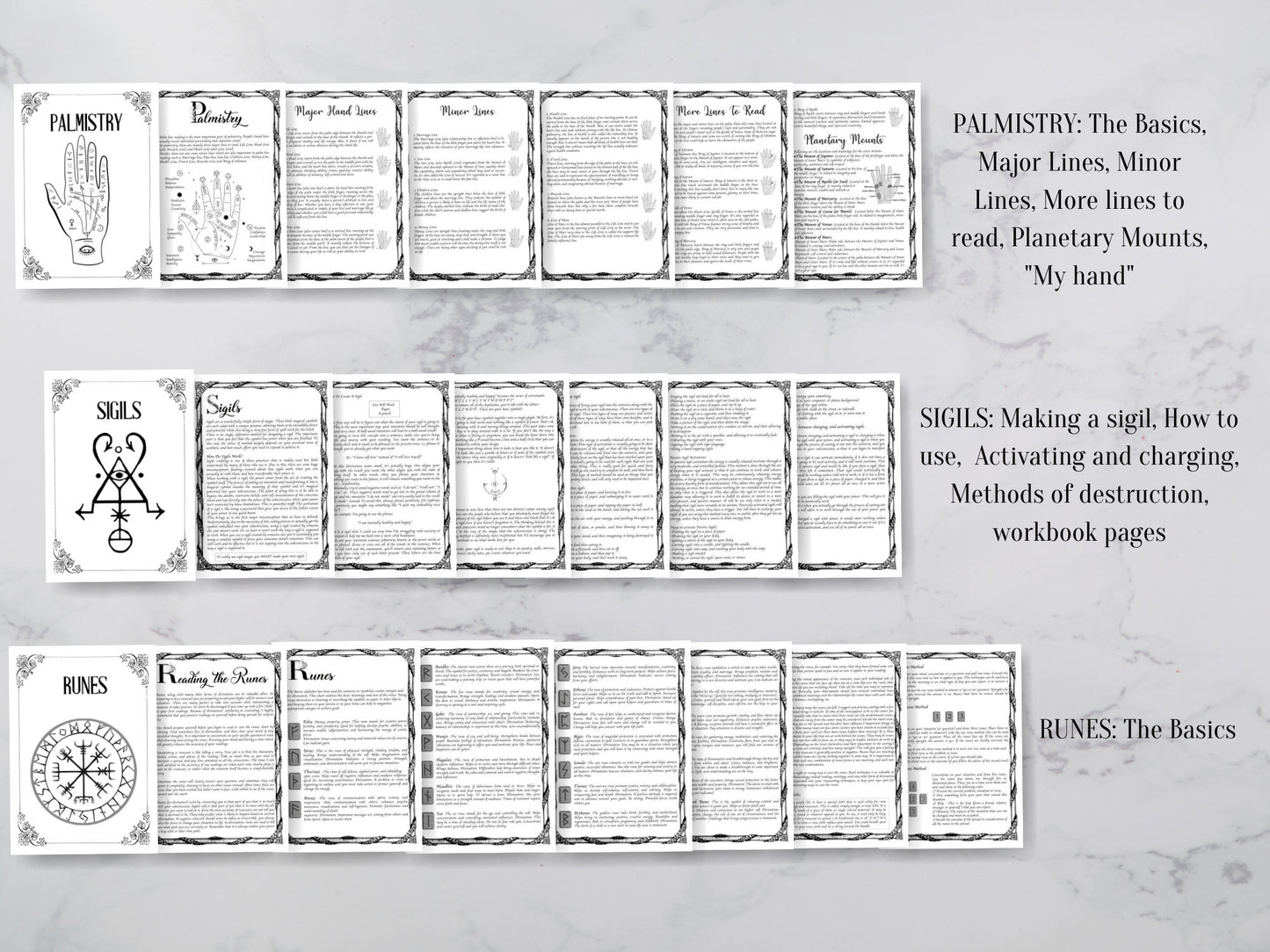 My First Grimoire, Digital Book Of Shadows, The most Complete Grimoire. A4,A5, LETTER SIZE. Instant download