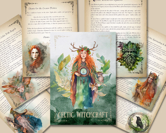 Celtic Witchcraft. Basics. Beautiful pages for your Book Of Shadows