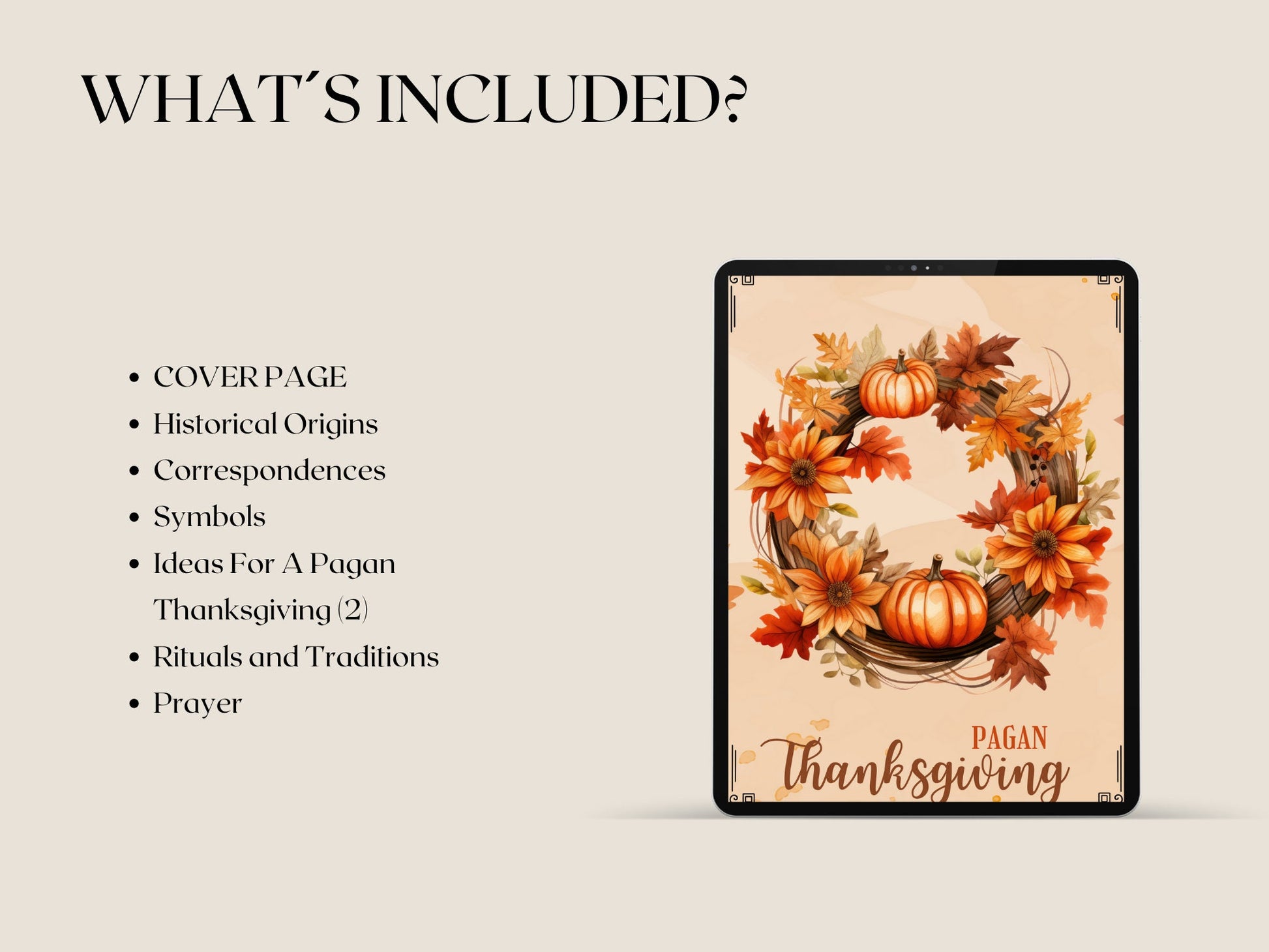 Pagan Thanksgiving+ BONUS (Planner). Printable Grimoire pages. Instant download