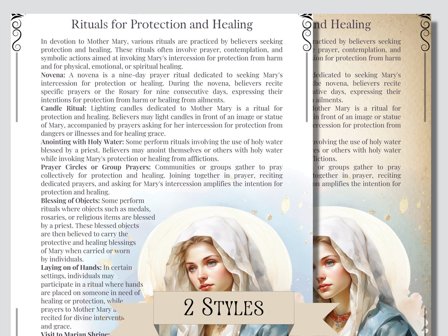 Mother Mary. Saint Mary. Virgin Mary. Marian devotion. Beautiful pages. Printable
