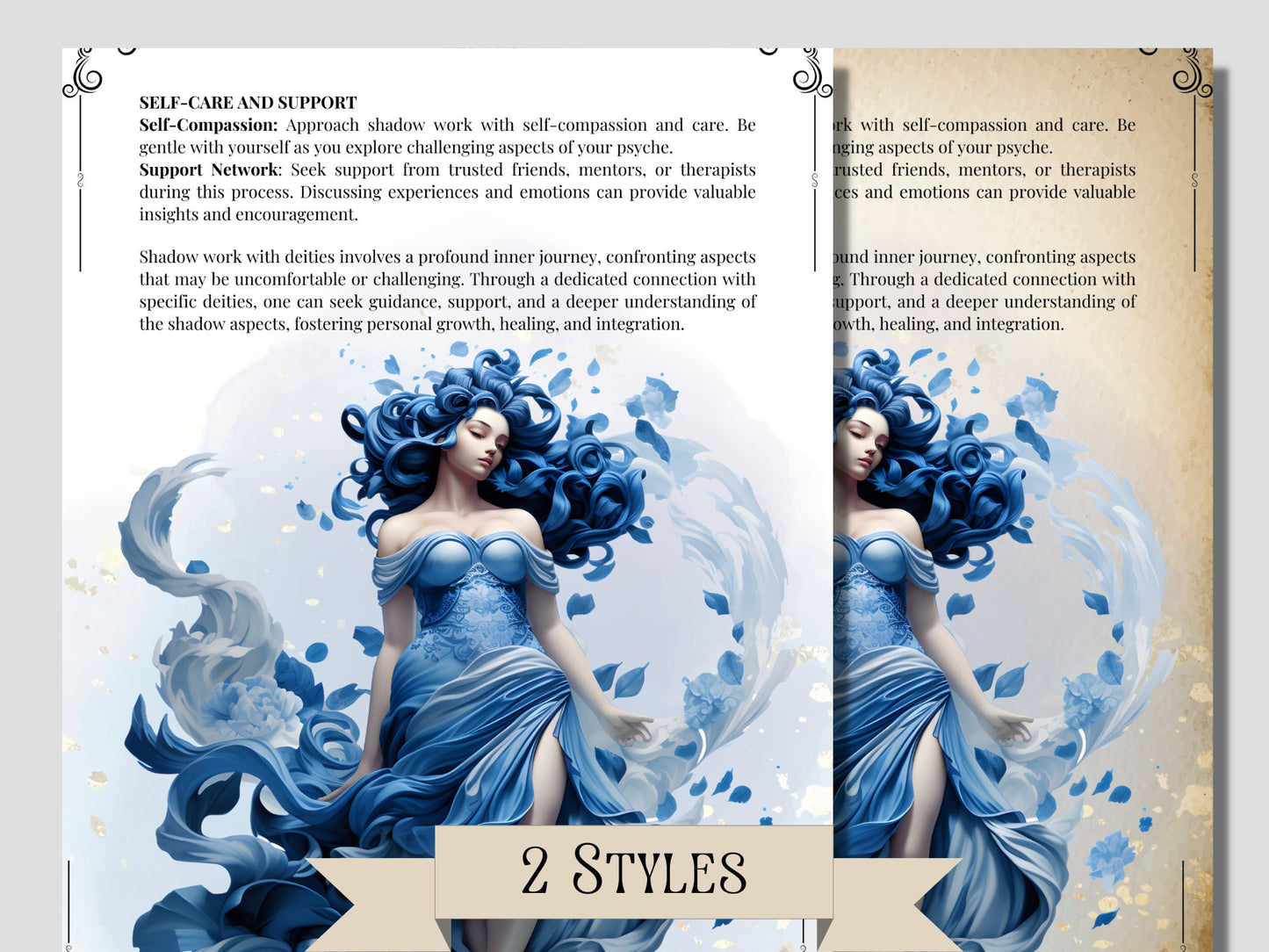Guide To The Basics Of Deity Work. Beautiful pages. Printable