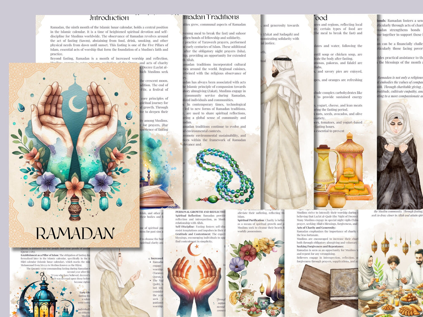 Ramadan. Basic information + BONUS (63 journal pages)