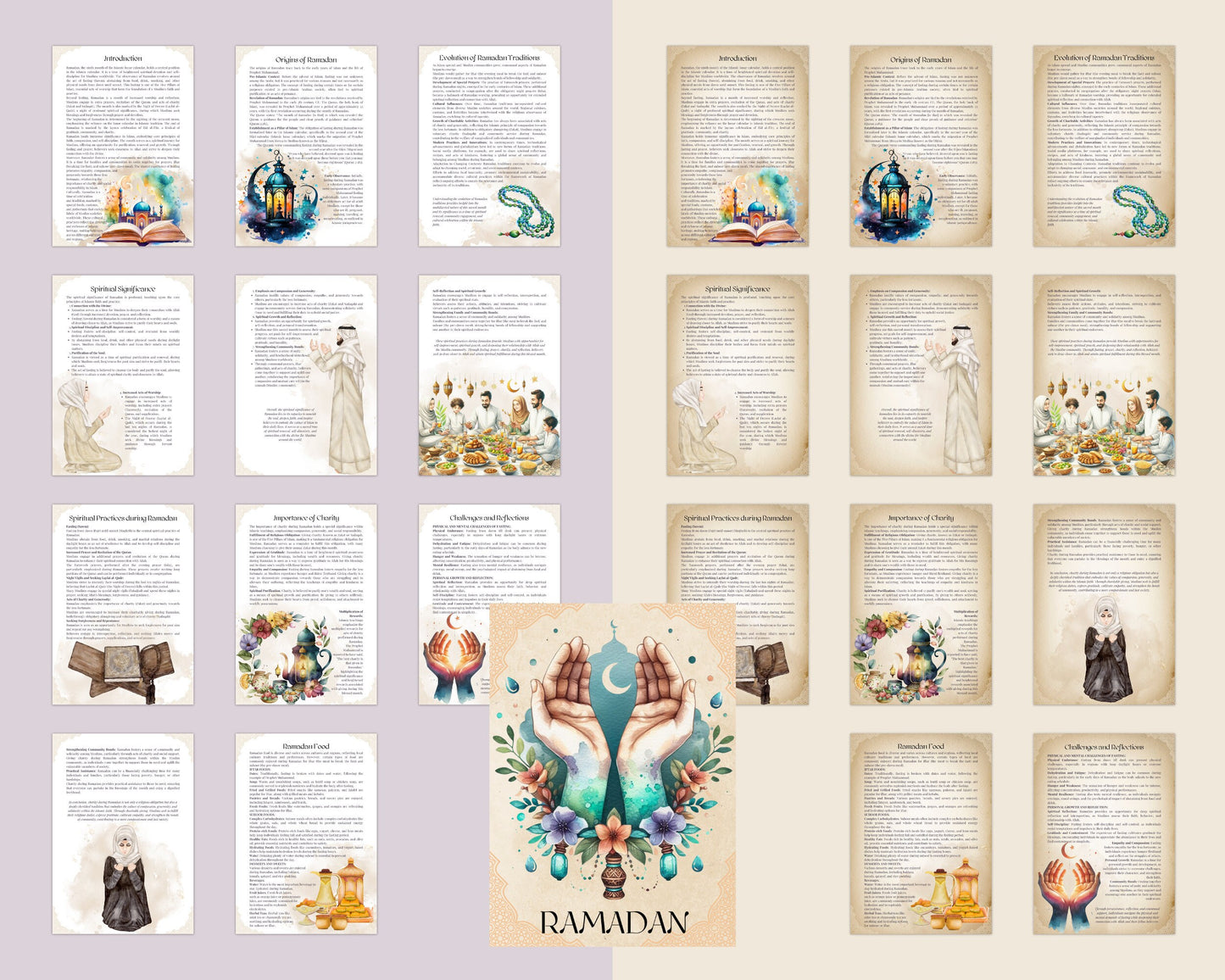 Ramadan. Basic information + BONUS (63 journal pages)