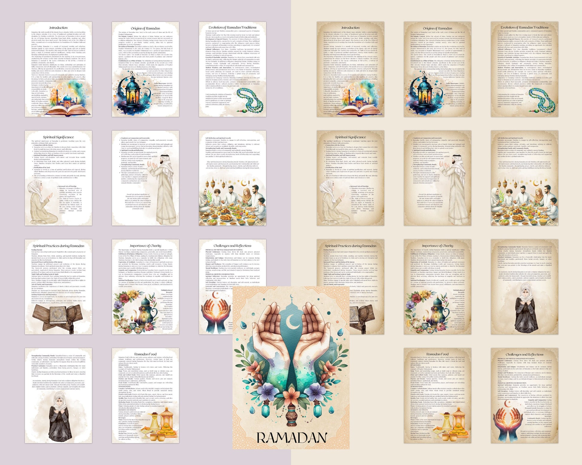 Ramadan. Basic information + BONUS (63 journal pages)