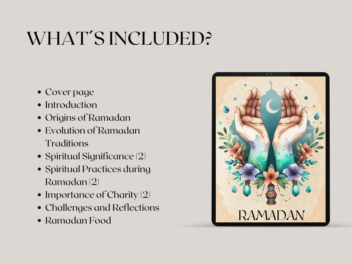 Ramadan. Basic information + BONUS (63 journal pages)