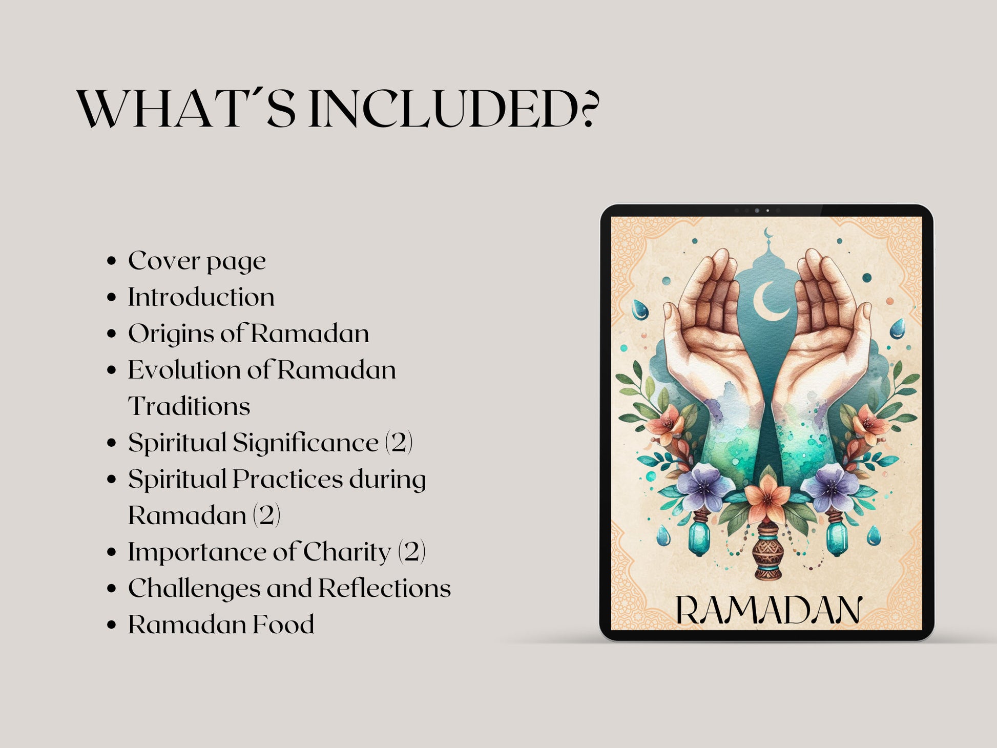 Ramadan. Basic information + BONUS (63 journal pages)