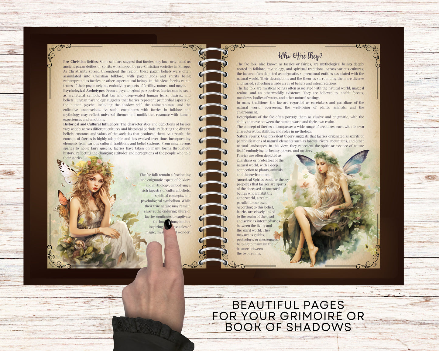 The Fae Folk: Your ULTIMATE Basic Guide on Everything About Fairies. PRINTABLE.