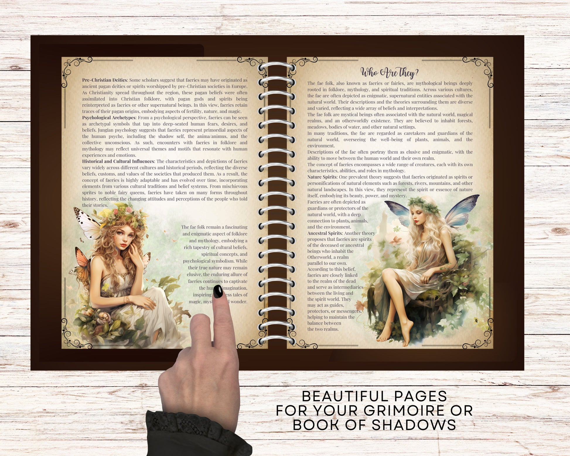 The Fae Folk: Your ULTIMATE Basic Guide on Everything About Fairies. PRINTABLE.