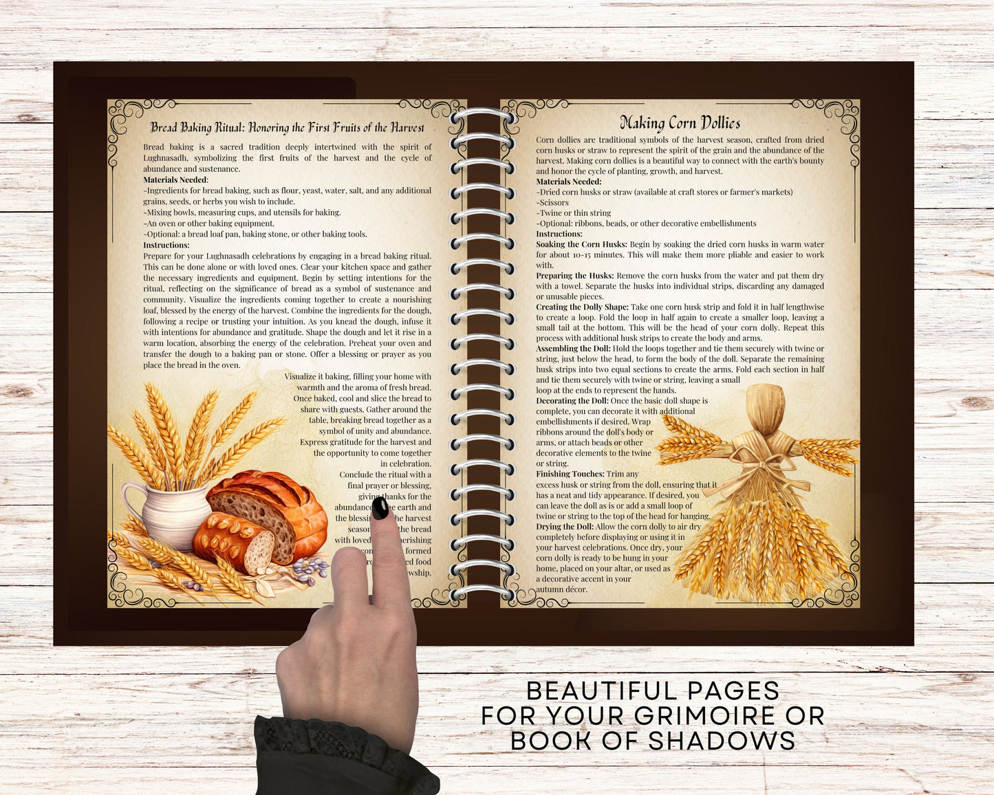 Lughnasadh. Lammas. Rituals and Ceremonies. Printable pages for your Book Of Shadows or Grimoire.