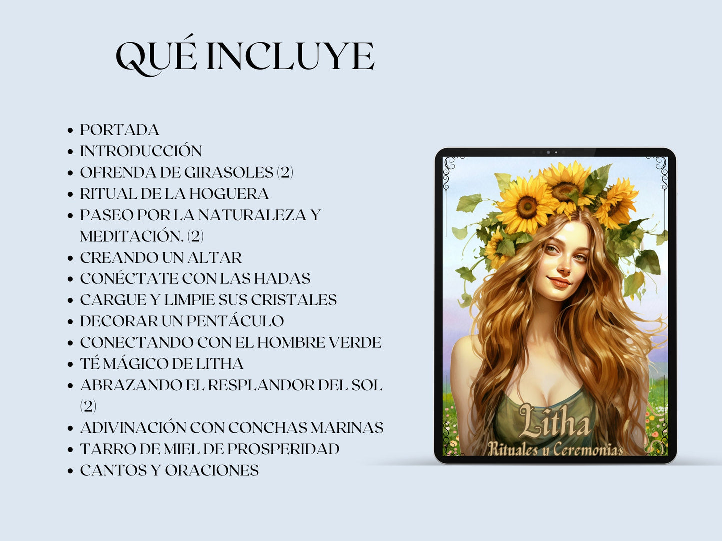 Litha. EN ESPAÑOL. Rituales y Ceremonias. Páginas imprimibles para tu Libro de las Sombras.