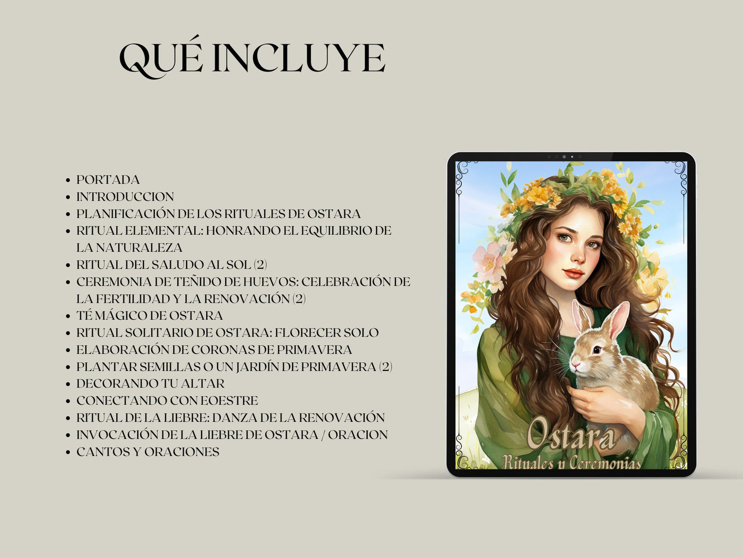 Ostara. Rituales y Ceremonias. Páginas imprimibles para tu Libro de las Sombras o Grimorio.