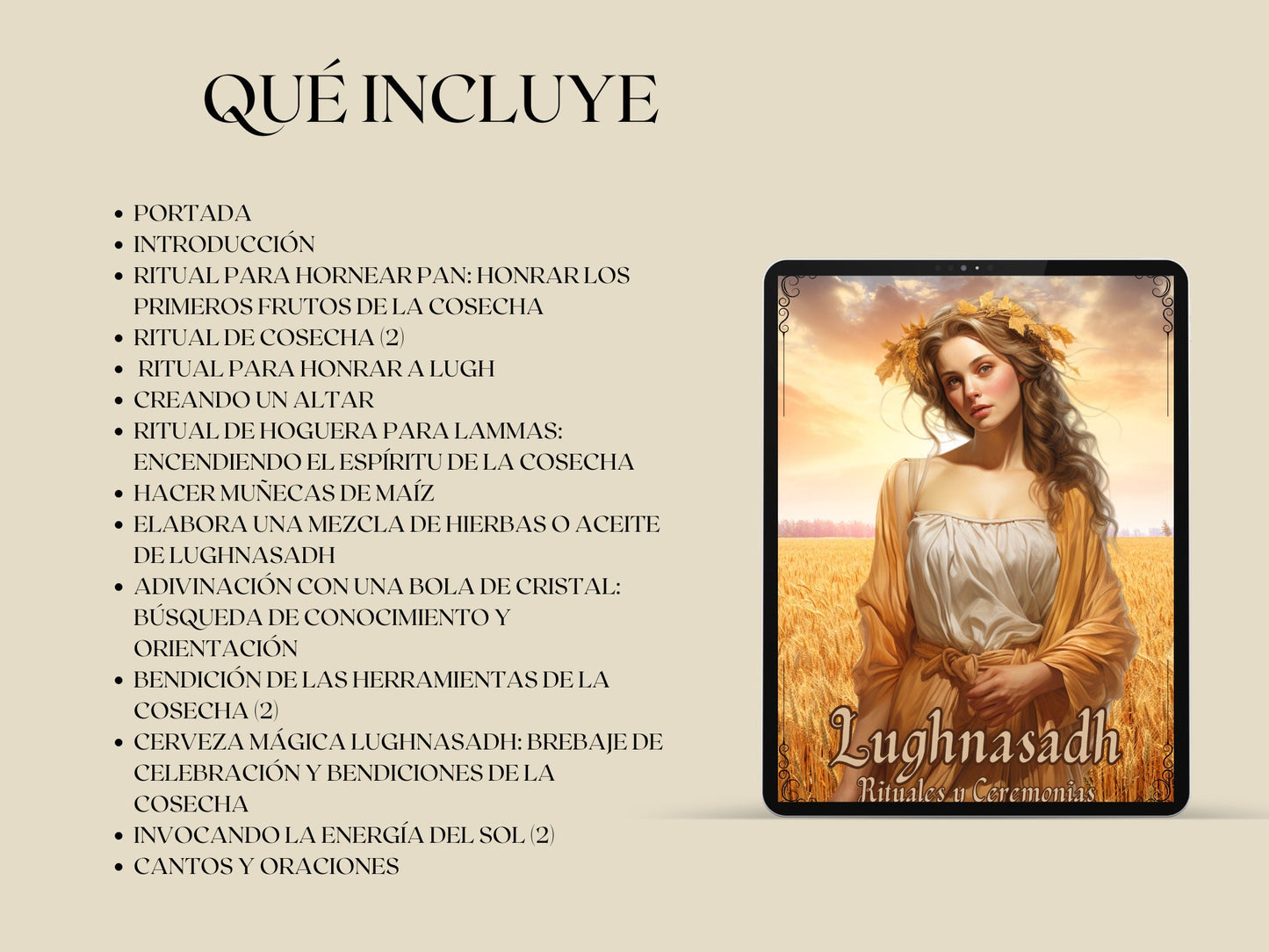 Lughnasadh. Lammas. Rituales y Ceremonias. Páginas imprimibles para tu Libro de las Sombras o Grimorio.
