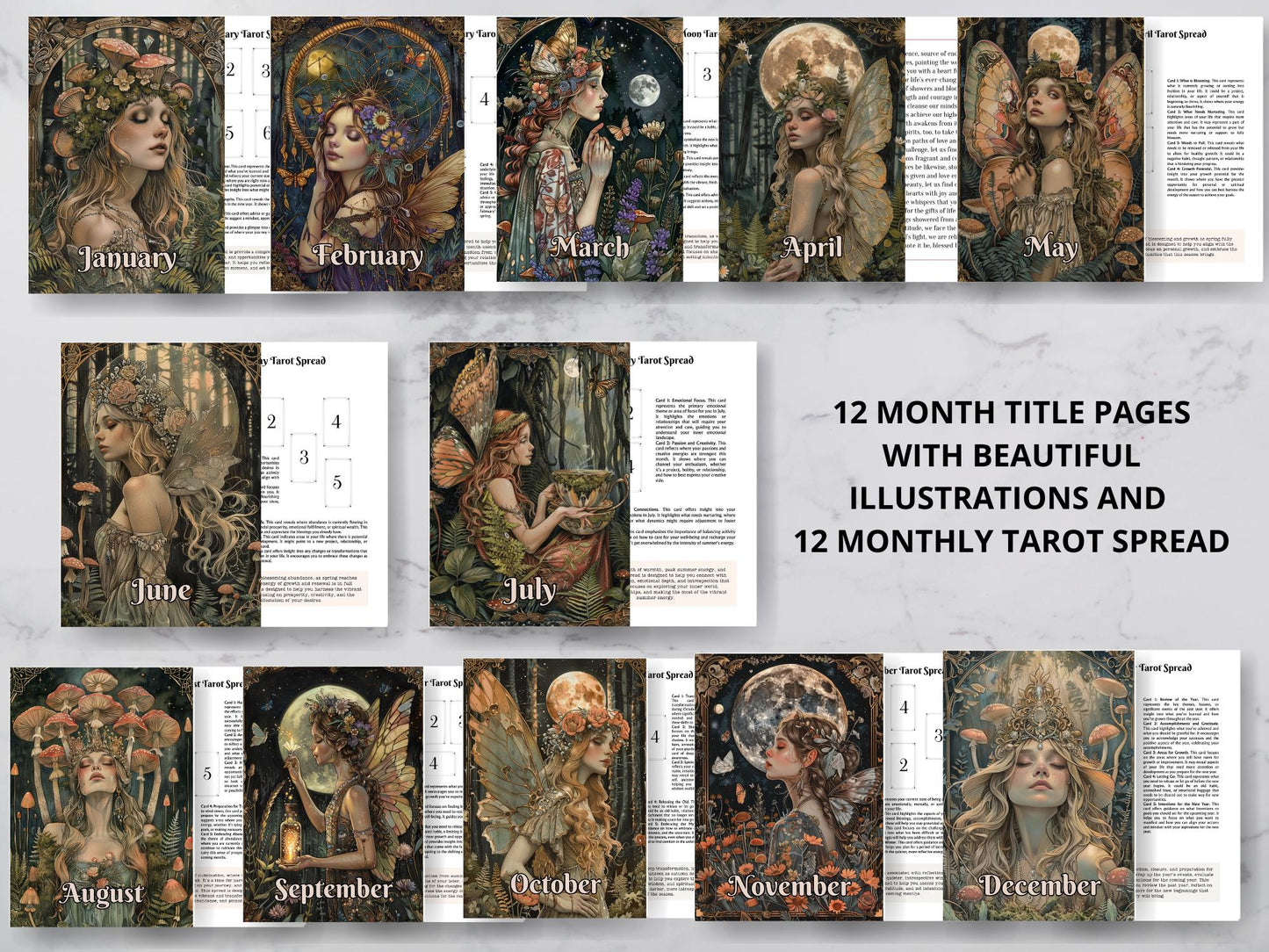The Original 2025 Witches planner. Don't buy imitations. Monthly, Weekly, Daily, Moon Phases, Astrology, Habit Trackers & More! Printable