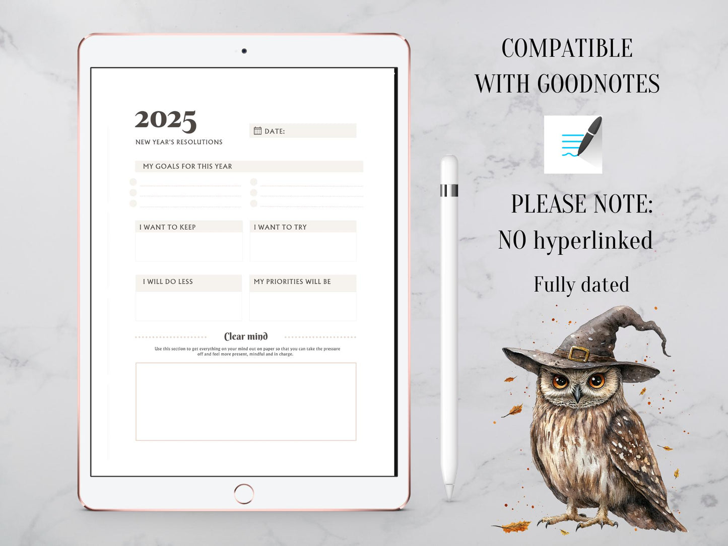 The Original 2025 Witches planner. Don't buy imitations. Monthly, Weekly, Daily, Moon Phases, Astrology, Habit Trackers & More! Printable
