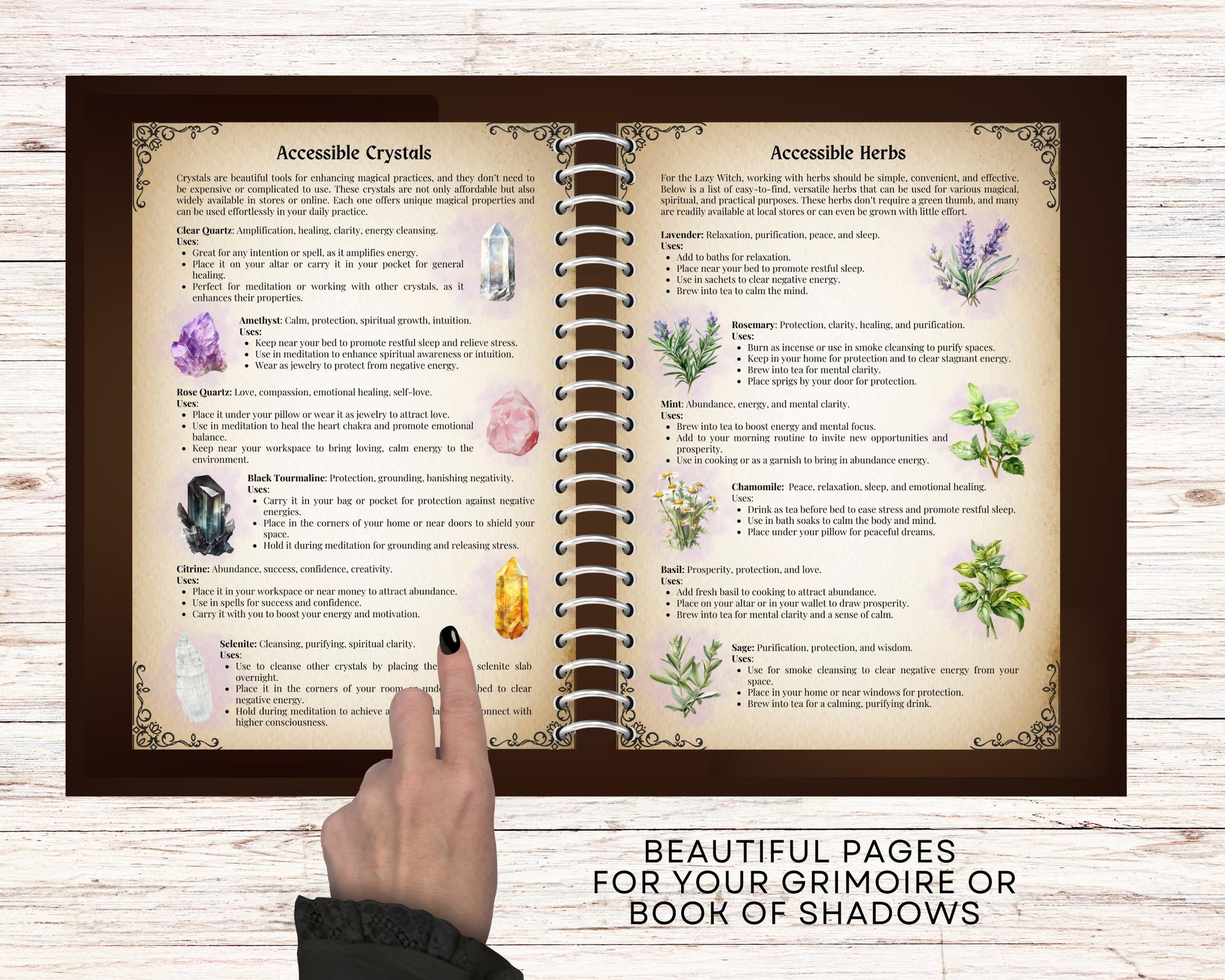 Lazy Wich Bundle.The most complete. Guide to Low-Effort Witchcraft, easy Spells, Rituals, Affirmations, Journal Prompts, and More! Printable