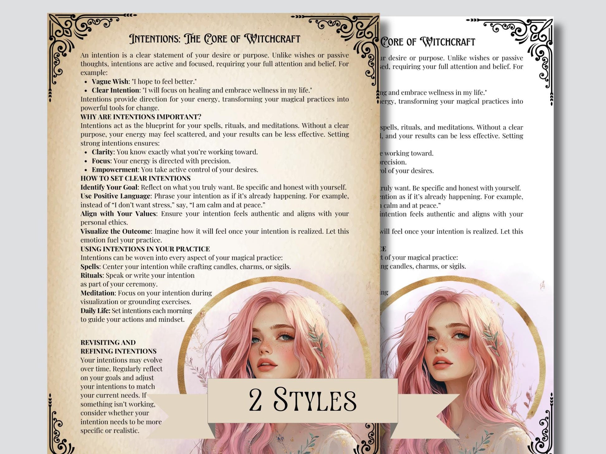 Baby Witch Bundle. Basics of Witchcraft. The most complete. Energy Work, Deities, Cleansing, Altars, Spells, and More! - Printable Pages