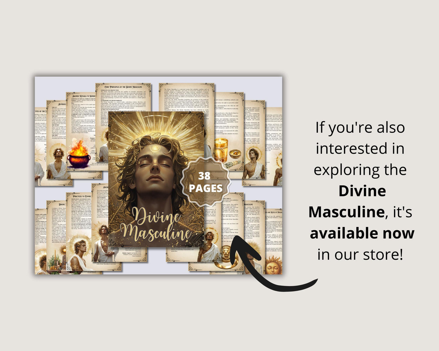 Divine Feminine Bundle. Rituals, Correspondences, Sacred Dance, Affirmations, Meditation, Shadow aspects prompts, and More! - Printable