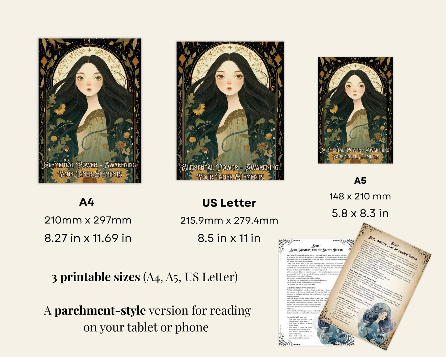 1 Month Book of Shadows Subscription | Limited Time Bundle, Magical Practices, Tarot, Journal Prompts, and More! - Printable Pages