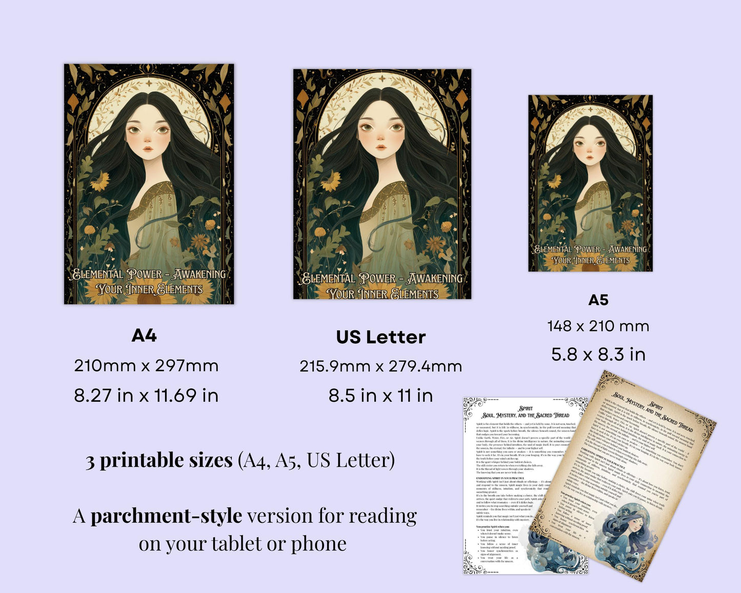 3 Months Book of Shadows Subscription | Limited Time Bundle, Magical Practices, Tarot, Journal Prompts, and More! - Printable Pages