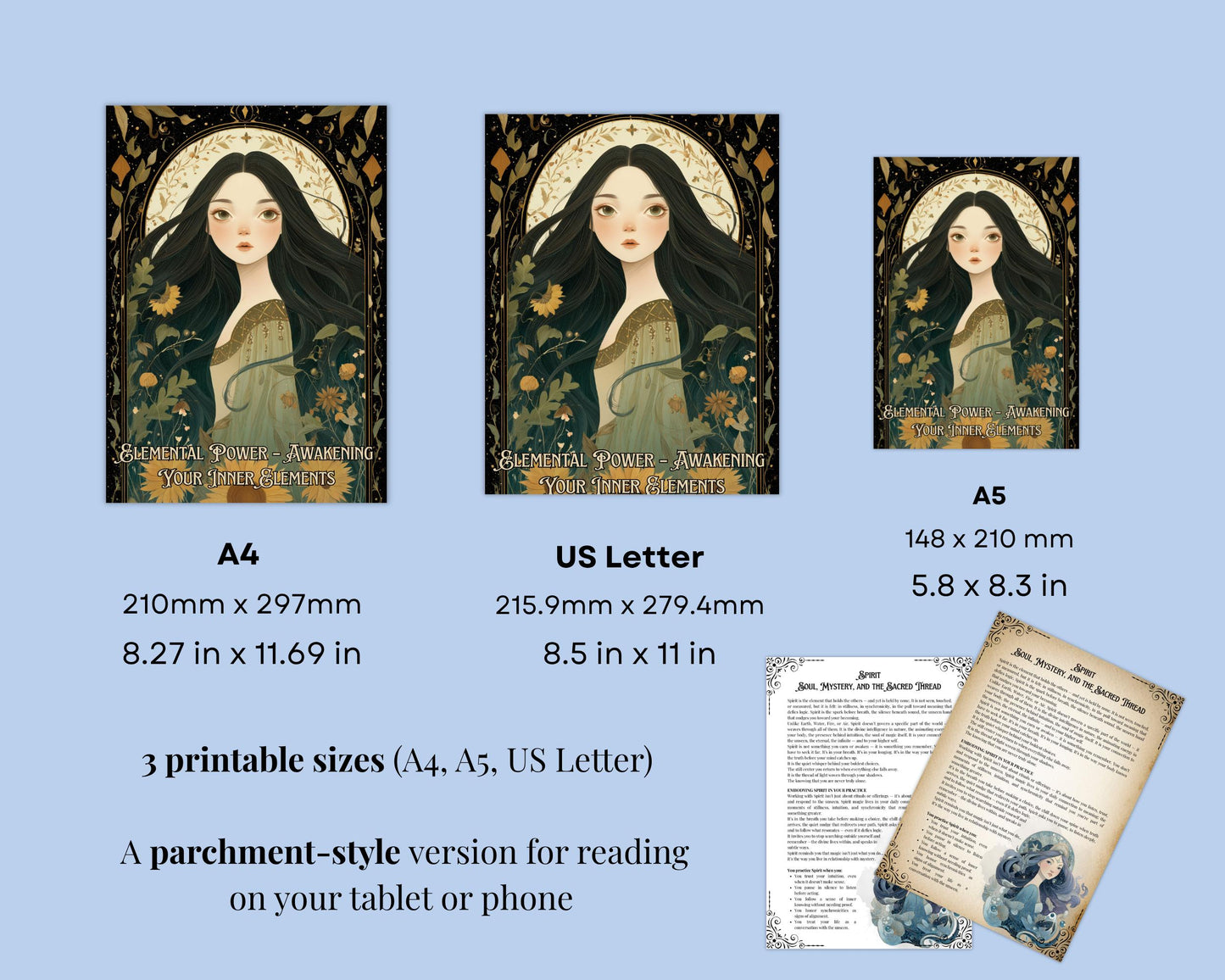 Annual Book of Shadows Subscription | Limited Time Bundle, Magical Practices, Tarot, Journal Prompts, and More! - Printable Pages