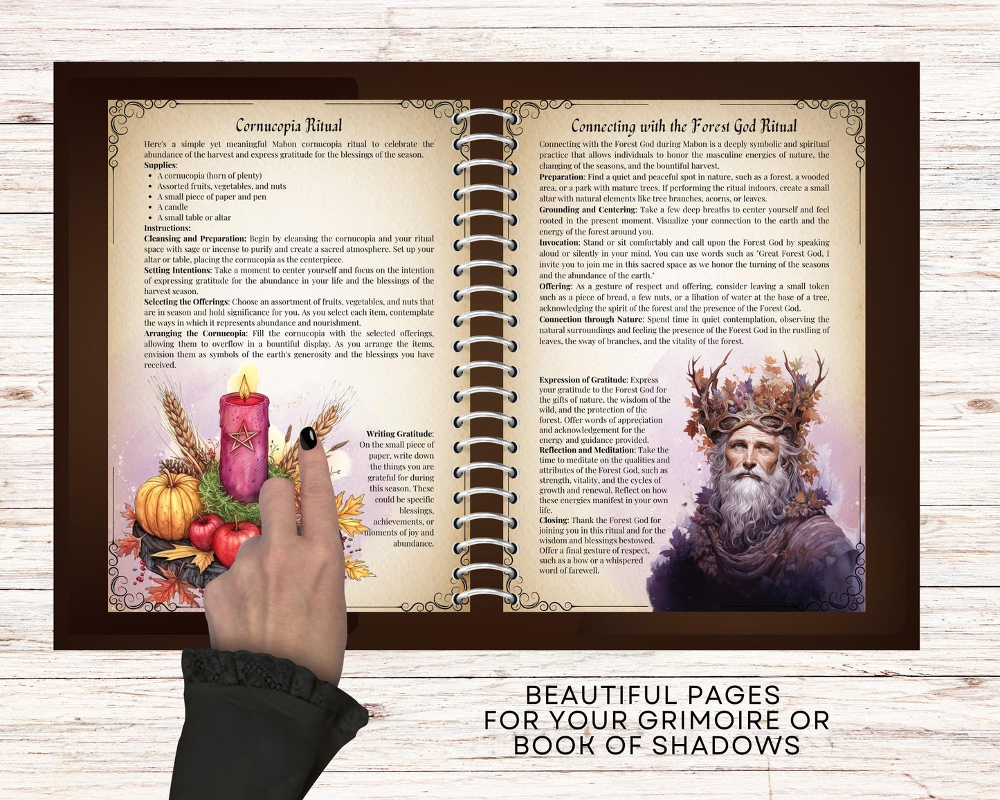 Complete Sabbats Rituals and Ceremonies Series | Wheel of the Year Ceremonies Pack | Wicca Witchcraft Pagan Digital Grimoire Pages PDF