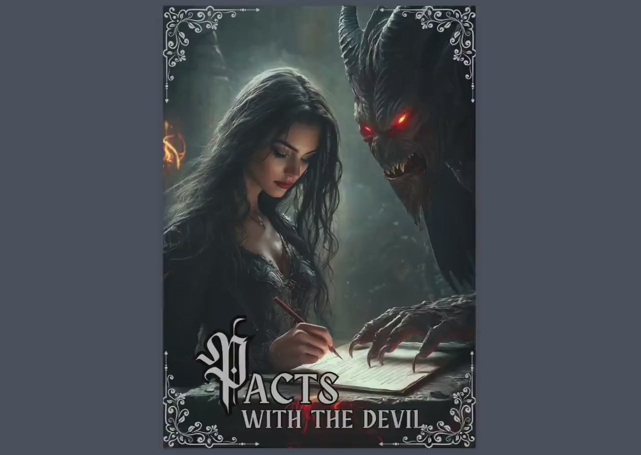 Pacts with the Devil. A Comprehensive Basic Guide. Printable Grimoire pages.