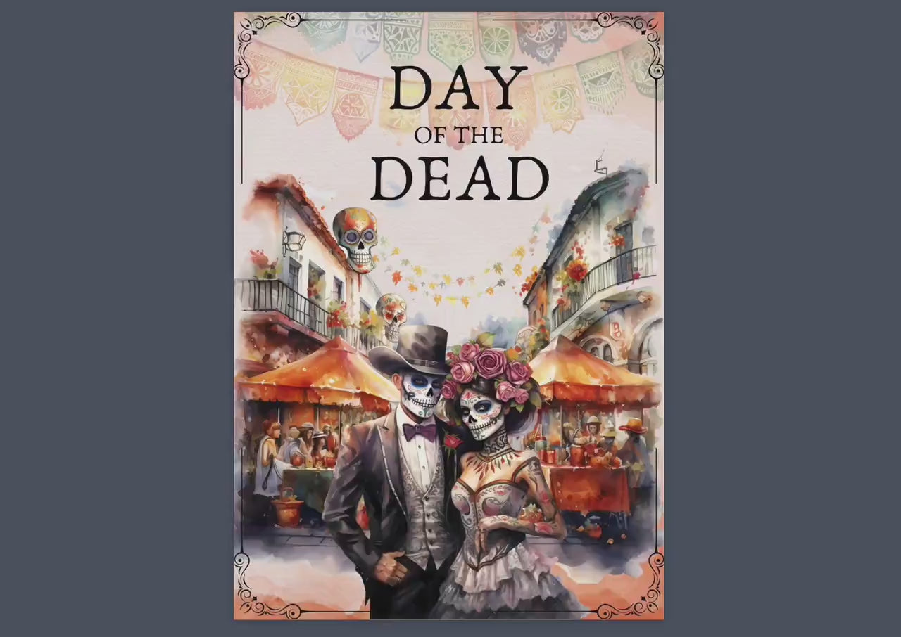 Day of the Dead. Día de los Muertos. Basics. Printable.