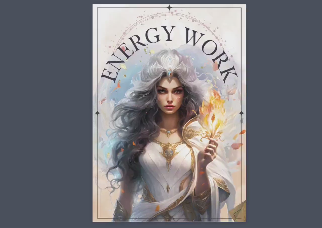 Energy Work. Basic Guide. Printable