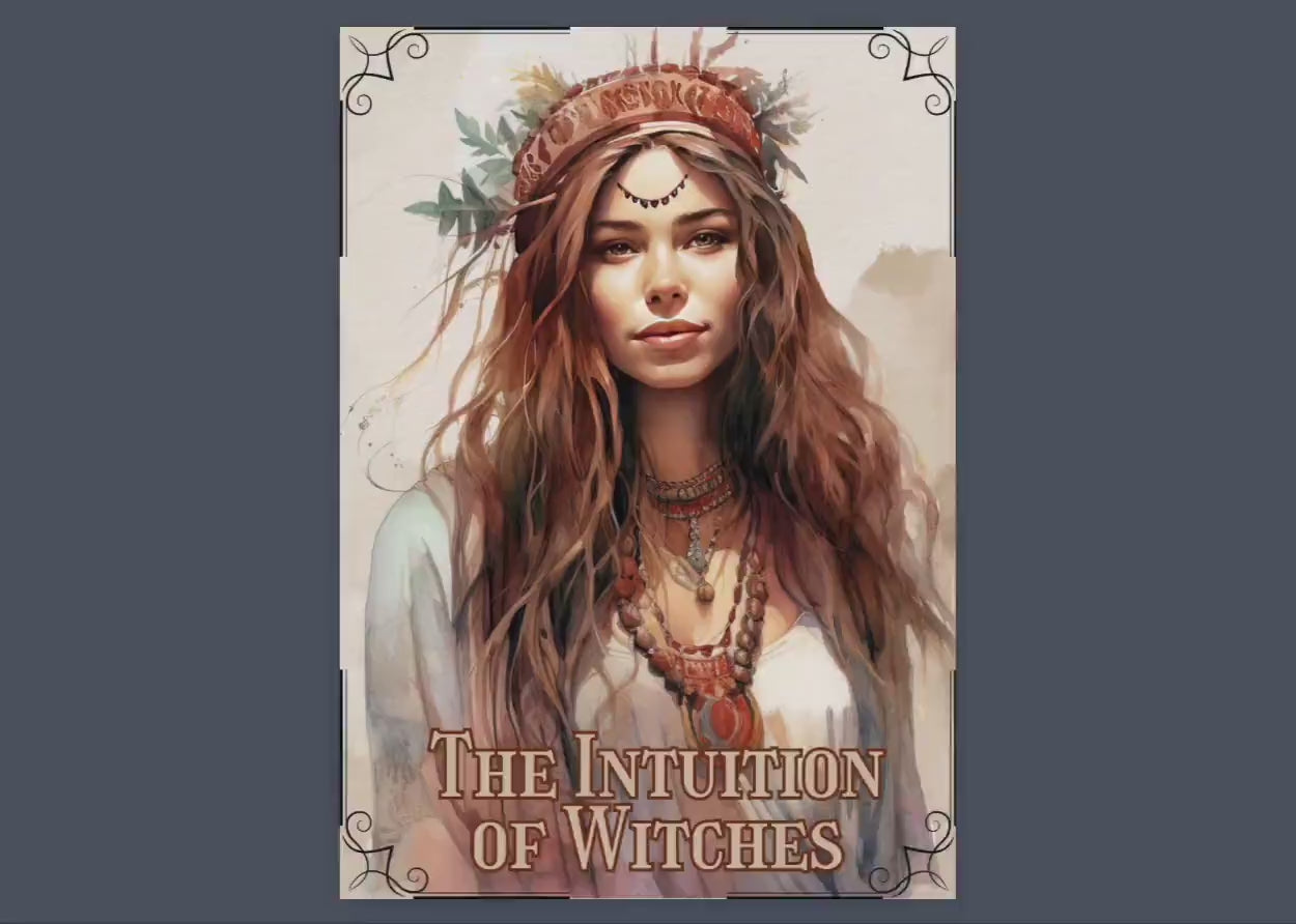 The Intuition of Witches: How to Trust Yourself When Something Doesn't Feel Right. Printable Grimoire pages