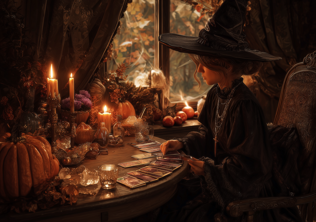 Tarot at Samhain: Reading the Shadows with Light