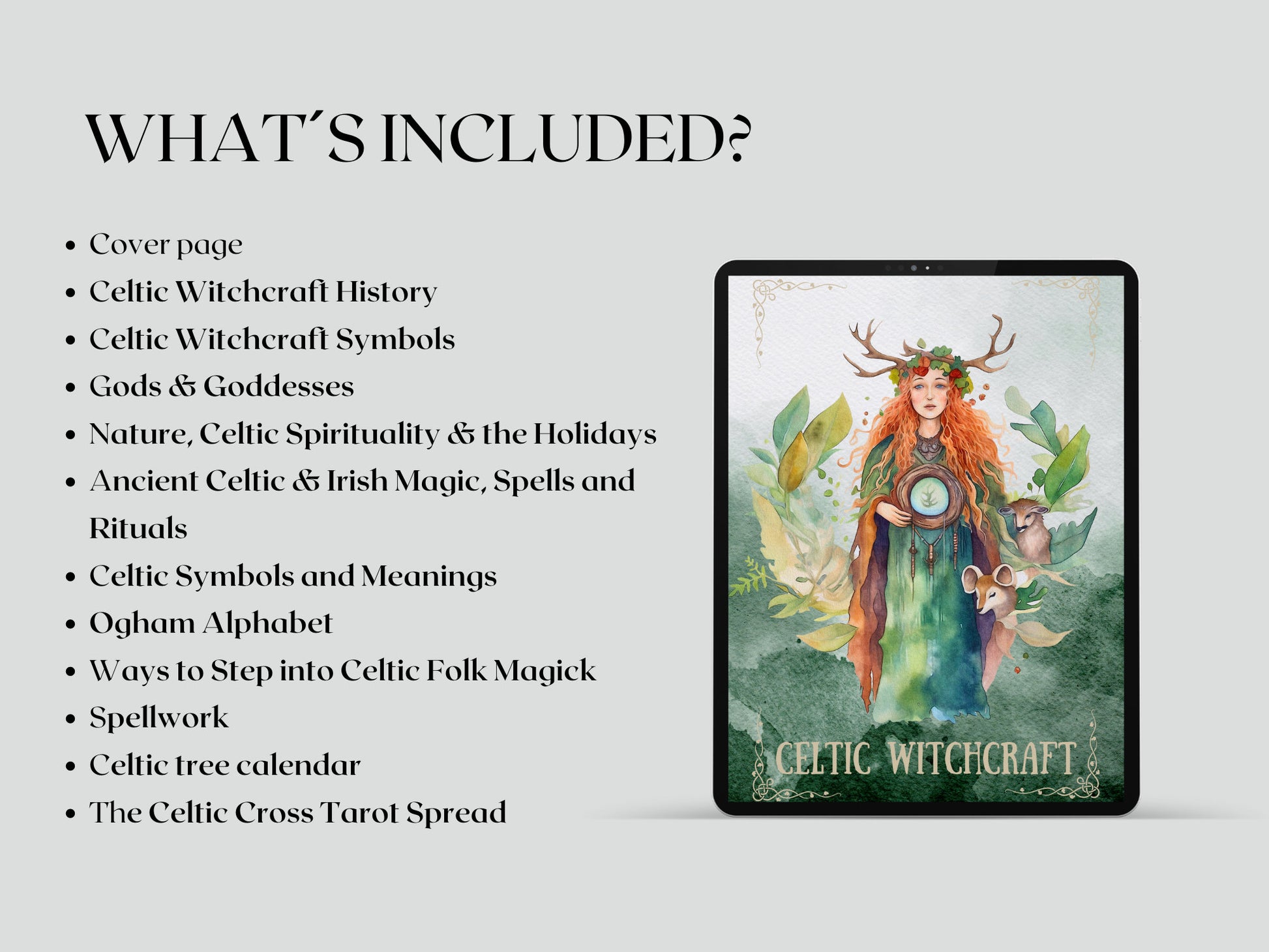 Celtic Witchcraft. Basics. Beautiful pages for your Book Of Shadows