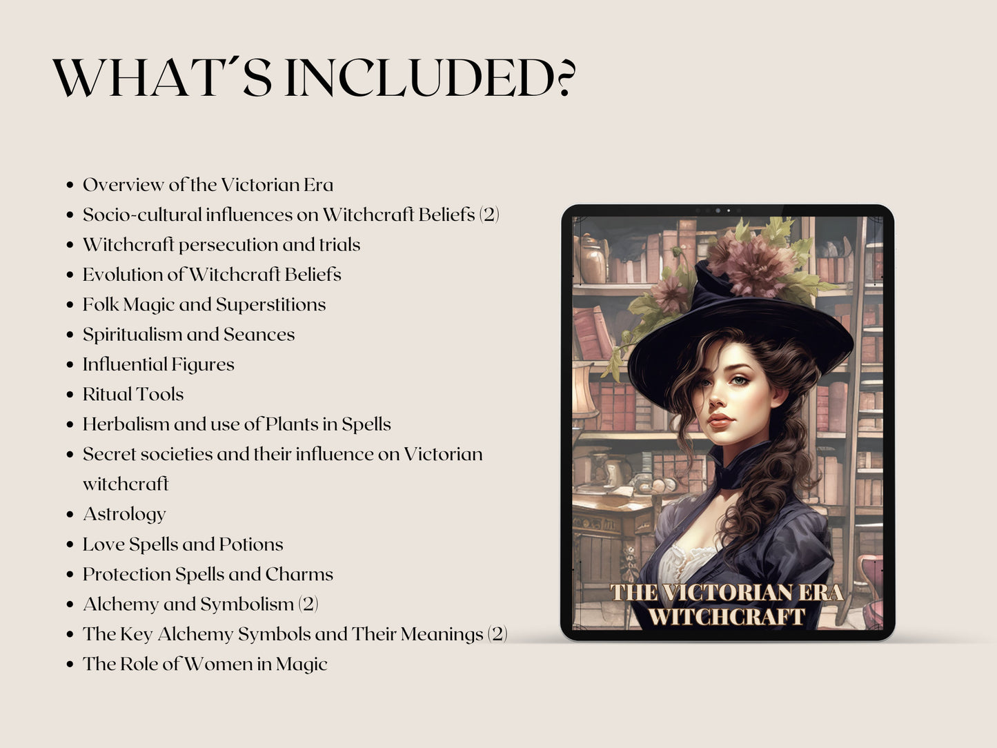 The Victorian Era Witchcraft. Basics. Beautiful grimoire pages. Printable.