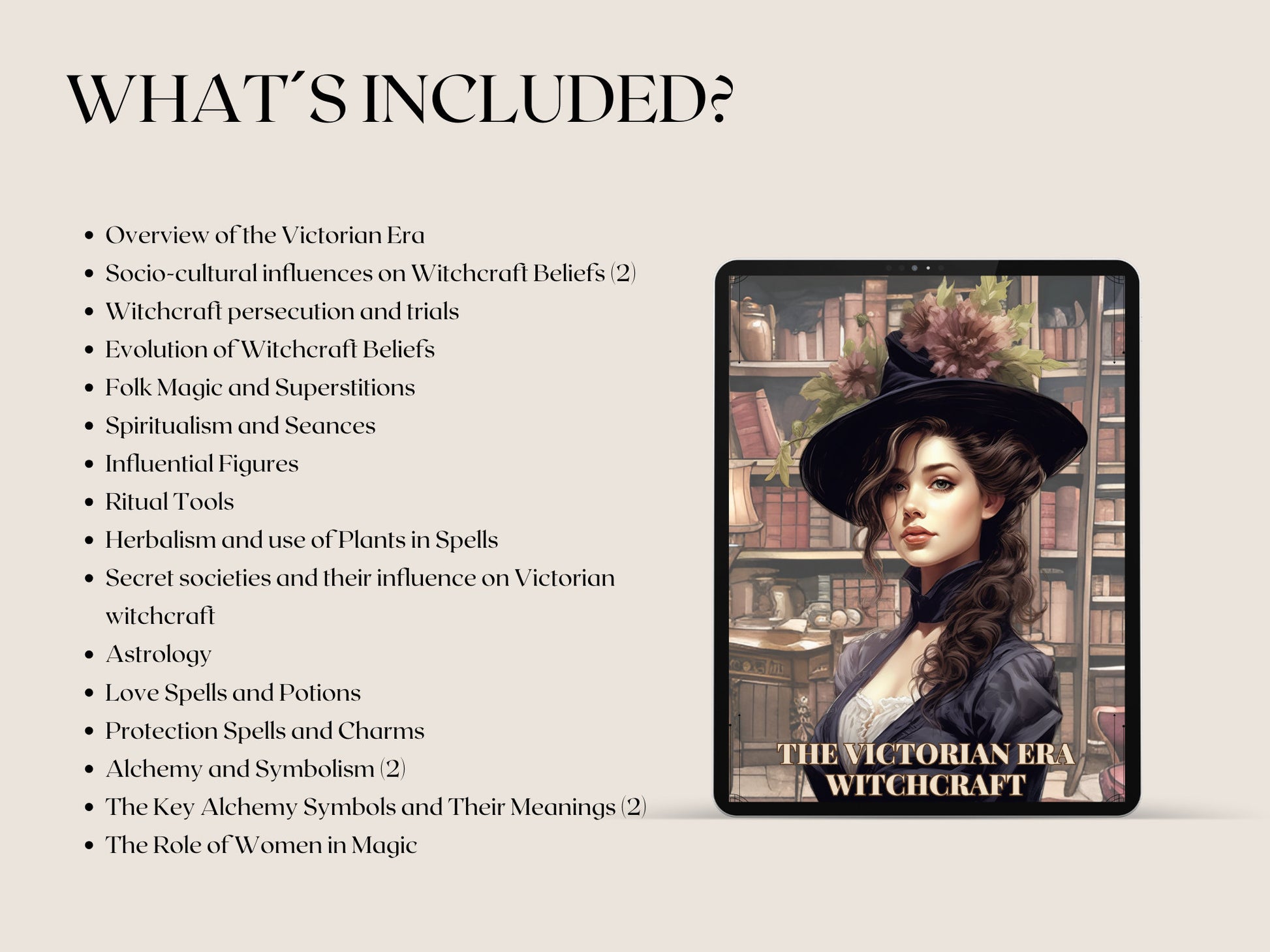 The Victorian Era Witchcraft. Basics. Beautiful grimoire pages. Printable.