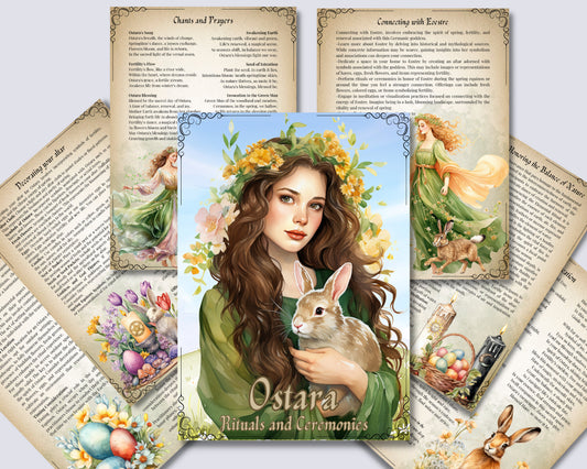 Ostara. Rituals and Ceremonies. Printable pages for your Book Of Shadows or Grimoire.