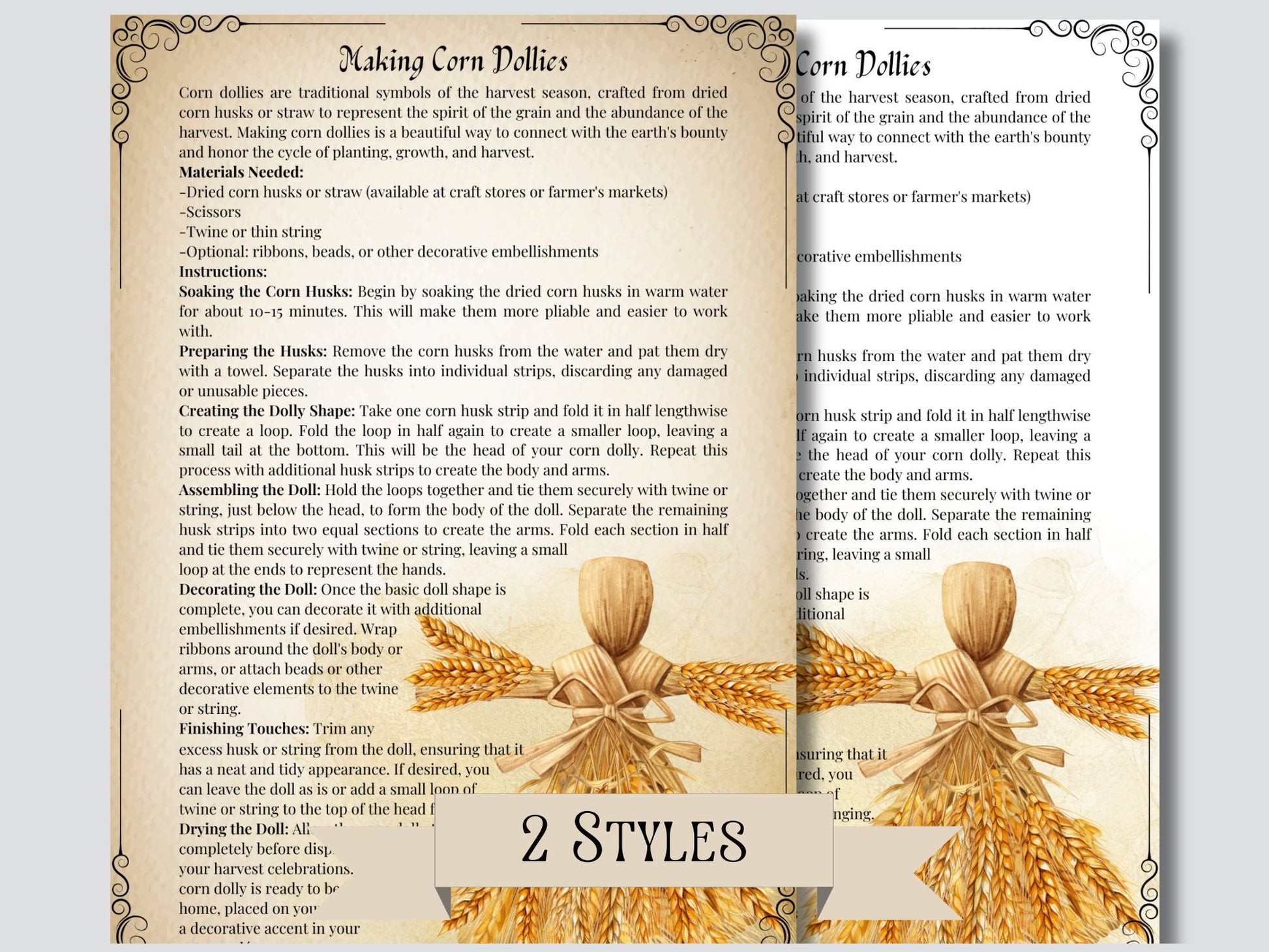 Lughnasadh. Lammas. Rituals and Ceremonies. Printable pages for your Book Of Shadows or Grimoire.