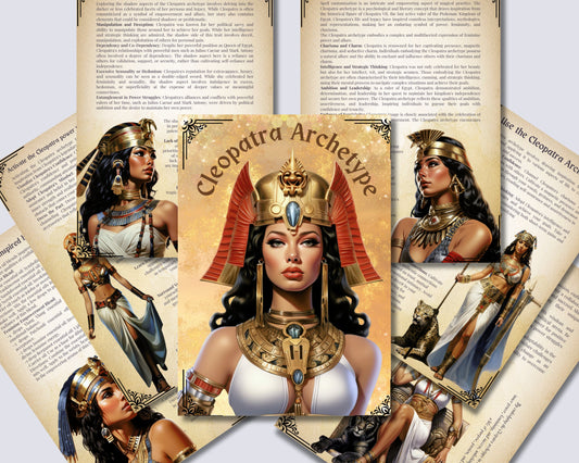 Cleopatra Archetype: Unleash Your Inner Power, Femininity, and Success. Printable.