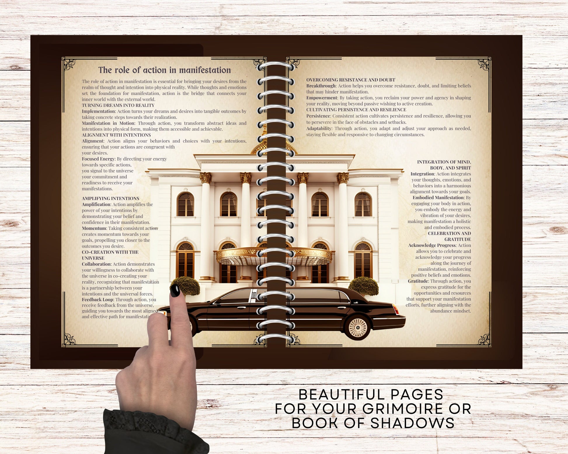 Guide To MANIFEST LUXURY. Call In The Epic Life Of Your Dreams. Basic Guide. Printable.
