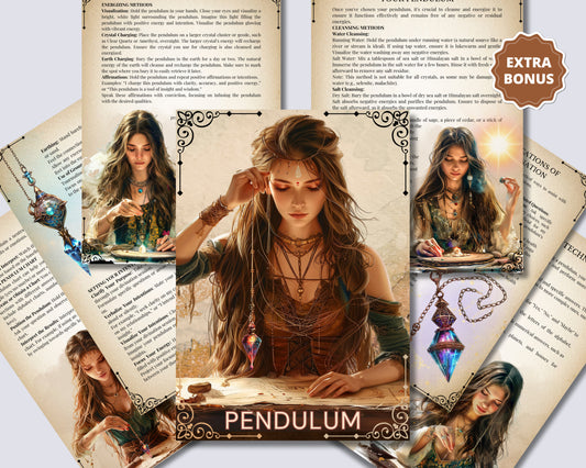 Pendulum. Pendulum chart. Pendulum programming. Grimoire pages