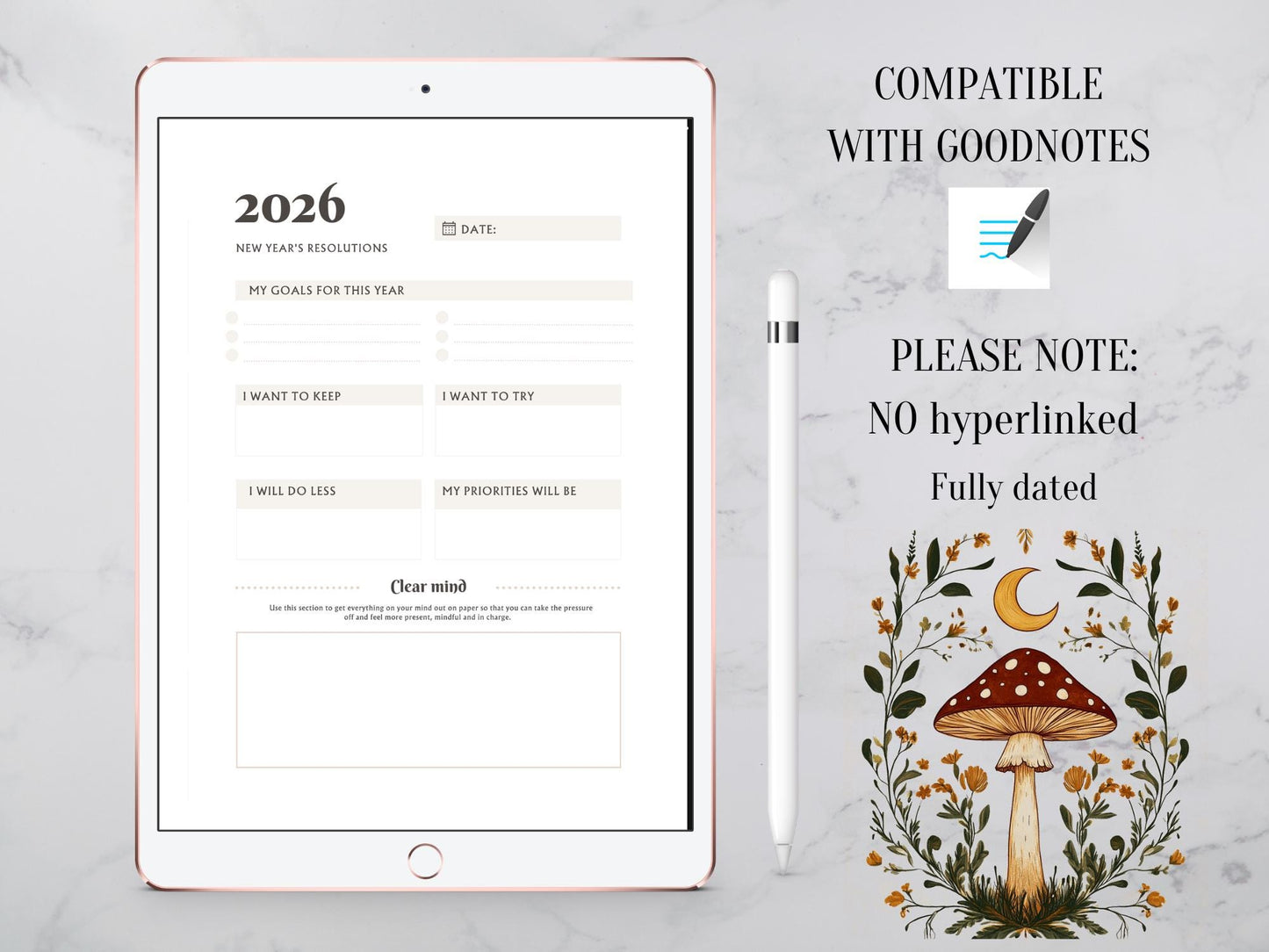 The Original 2026 Witches planner. Don't buy imitations.Printable