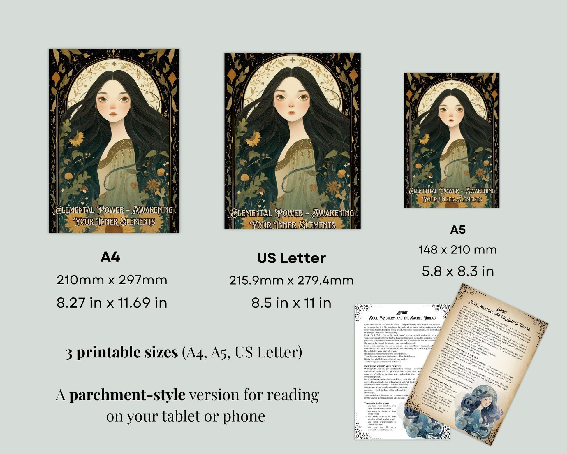 6 Months Book of Shadows Subscription | Limited Time Bundle, Magical Practices, Tarot, Journal Prompts, and More! - Printable Pages