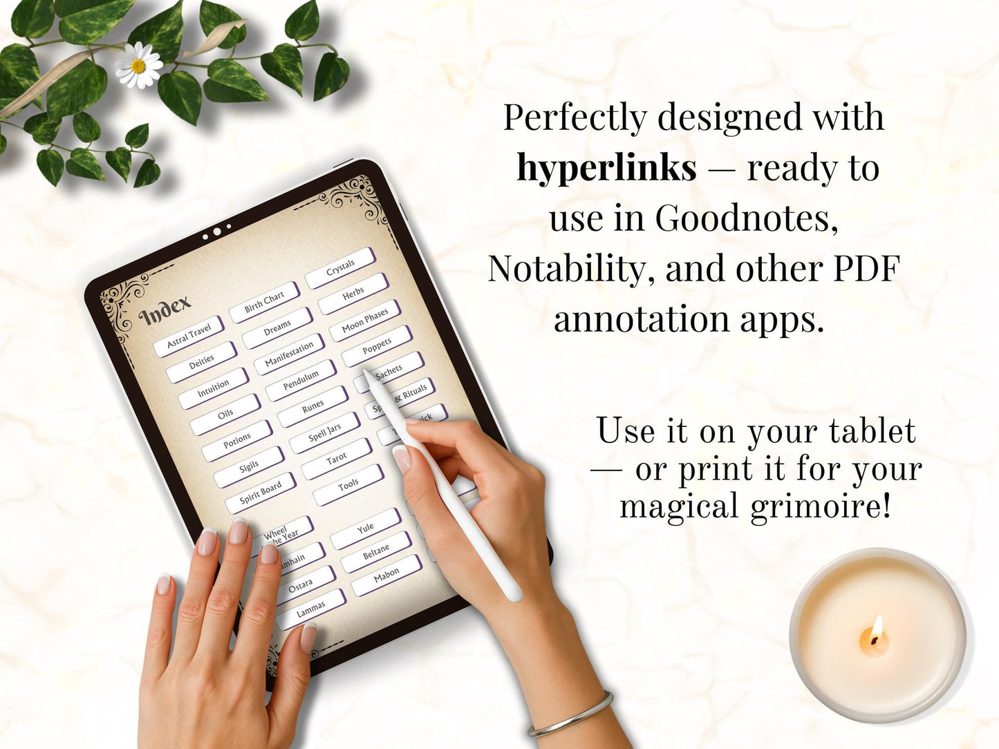 Printable Grimoire Builder Kit | Magical Record-Keeping Templates | Spell & Ritual Tracker |Rituals, Spells, Tarot, Oils, Herbs, Crystals