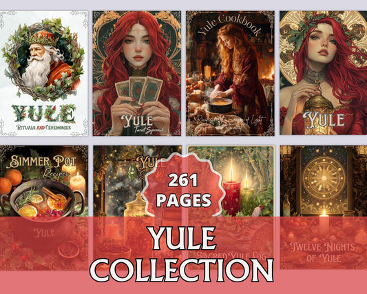 The Ultimate Yule Collection | 260+ Grimoire Pages, Rituals, Spells, The 12 Nights, Recipes, Tarot Spreads & more