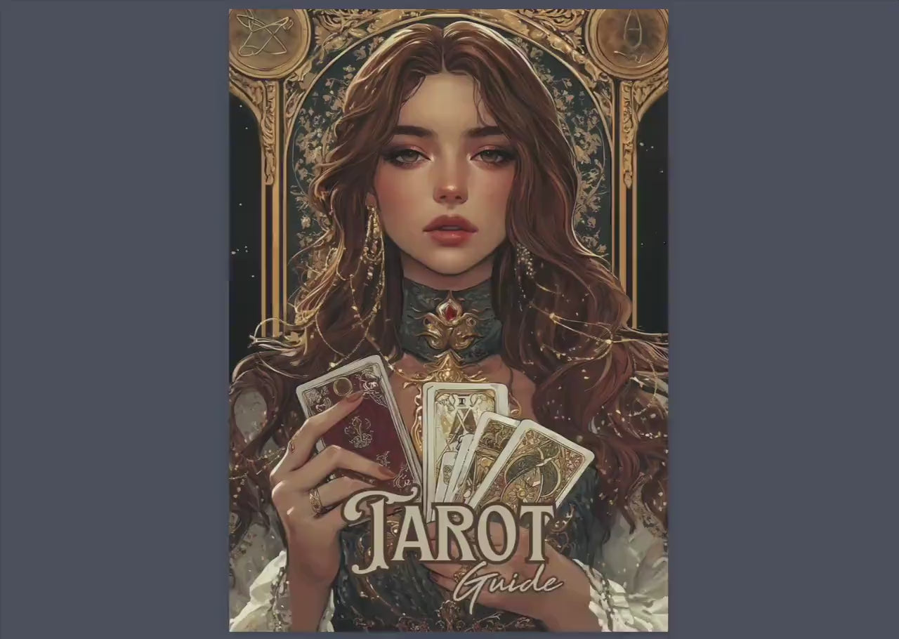Tarot Beginner's Guide. Card Meanings, Spreads, Cheat Sheets, Journal pages & More!  Printable Pages