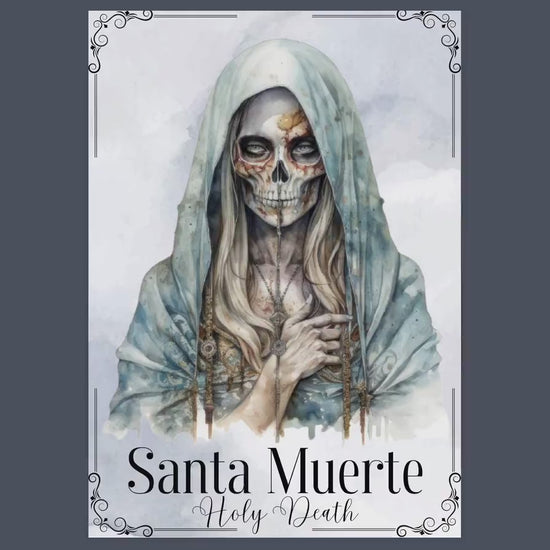 Santa Muerte. Holy Death. Basics. Beautiful pages for your Book Of Shadows. Printable