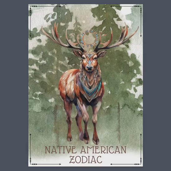 Native American Zodiac. Animals. Beautiful pages for your Book Of Shadows. Instant download.